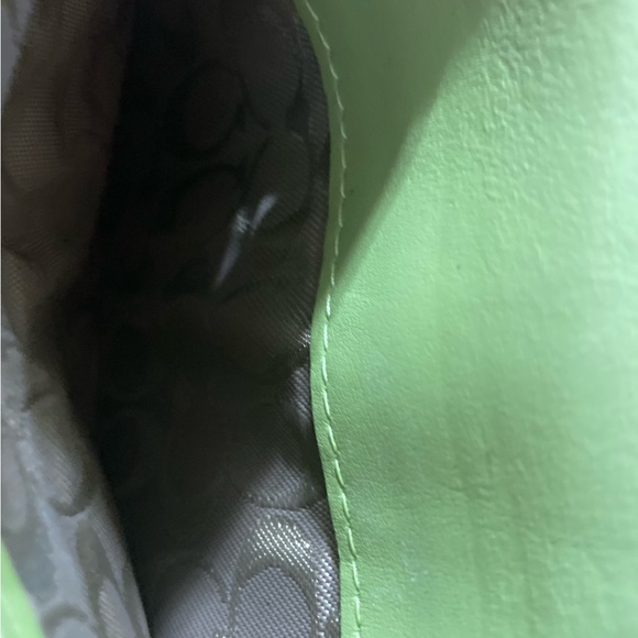 Coach wallet 7.5” wide 4” tall it only has a small black ink you can see it - Picture 7 of 7